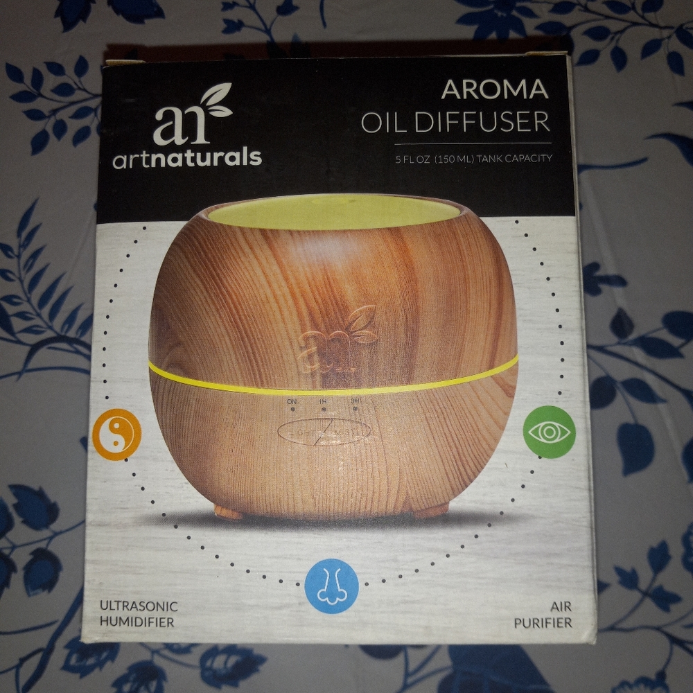 Artnaturals Aroma Oil Diffuser Ultrasonic Humidifier Air Purifier